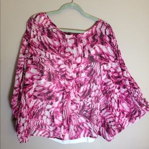Dana Buchman chiffon top